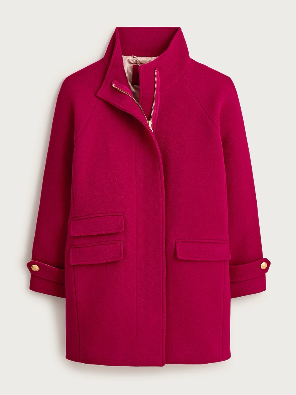 J. Crew Toscana coat in Italian stadium-cloth wool blend